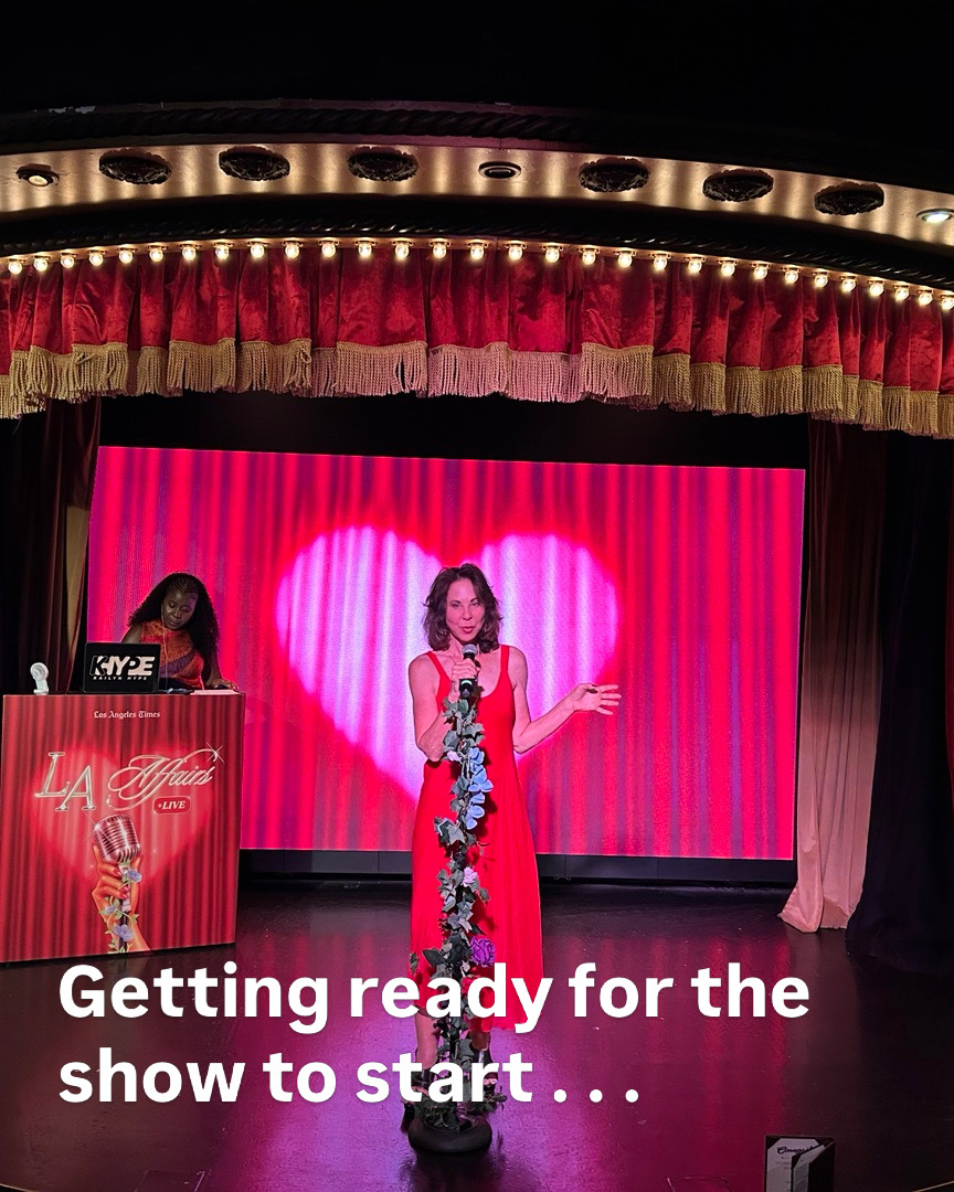 Wendy Paris on stage